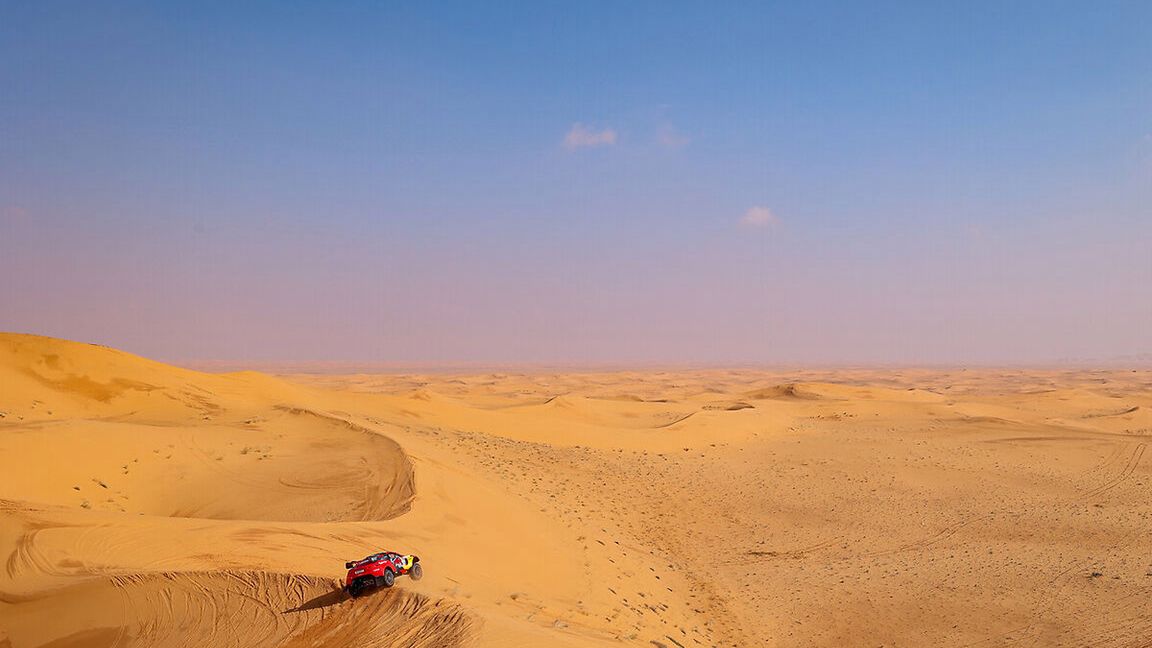 Zdjęcie okładkowe artykułu: Materiały prasowe / Red Bull / Na zdjęciu: trasa Rajdu Dakar