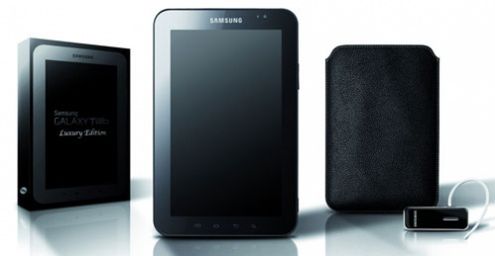 Samsung Galaxy Tab Luxury Edition za nieco ponad 3000 zł!