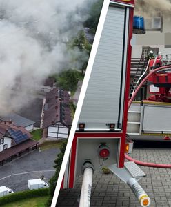 Pożar hotelu w Wiśle. Trudna akcja strażaków