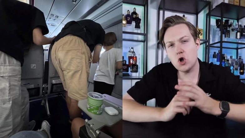 Influencer opisał dramat w samolocie