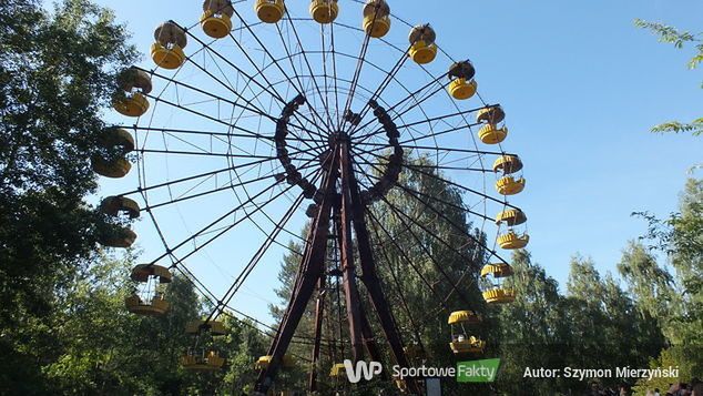 Diabelski młyn. Konstrukcja miała ruszyć 1 maja 1986 roku, ale nie wystartowała nigdy, bo kilka dni wcześniej doszło do wybuchu reaktora