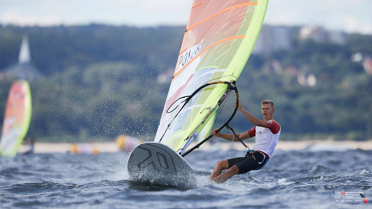 Materiały prasowe / Robert Hajduk / Na zdjęciu: Radosław Furmański w olimpijskiej klasie RS:X