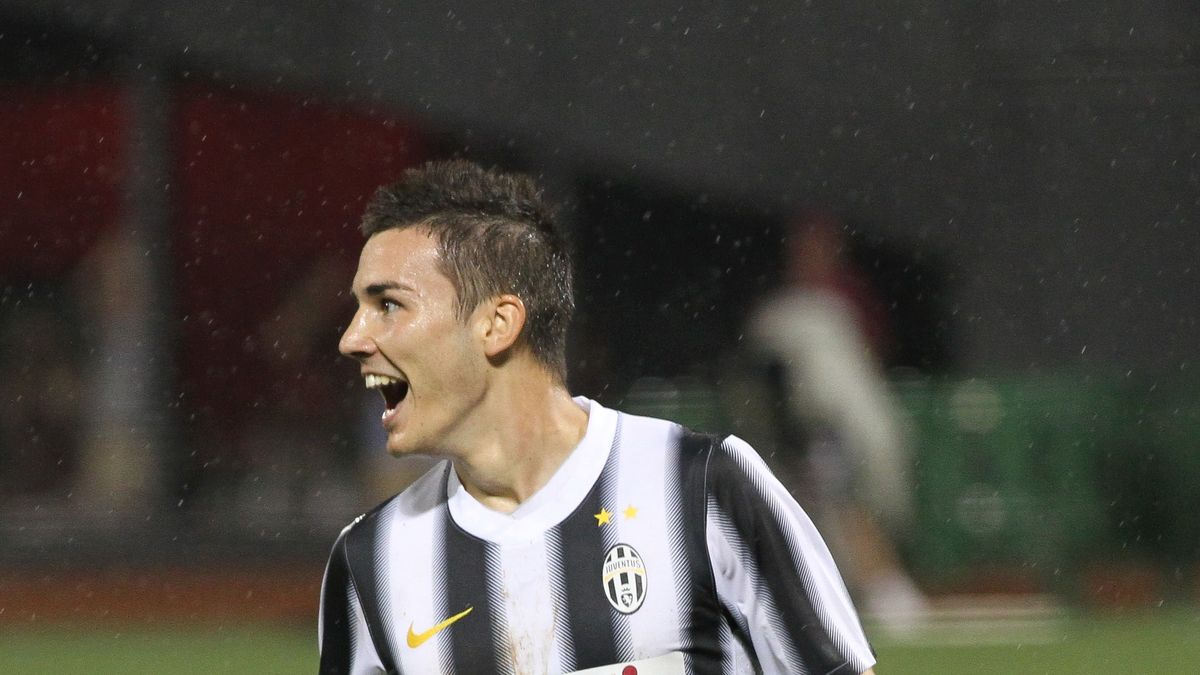 Cristian Pasquato w koszulce Juventusu Turyn Lato 2011 roku Niedługo potem popełnił największy błąd w życiu 