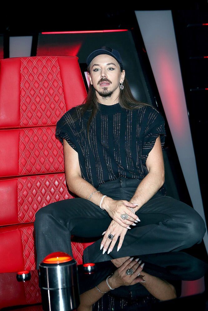 Michał Szpak w "The Voice of Poland" (fot. KAPiF)