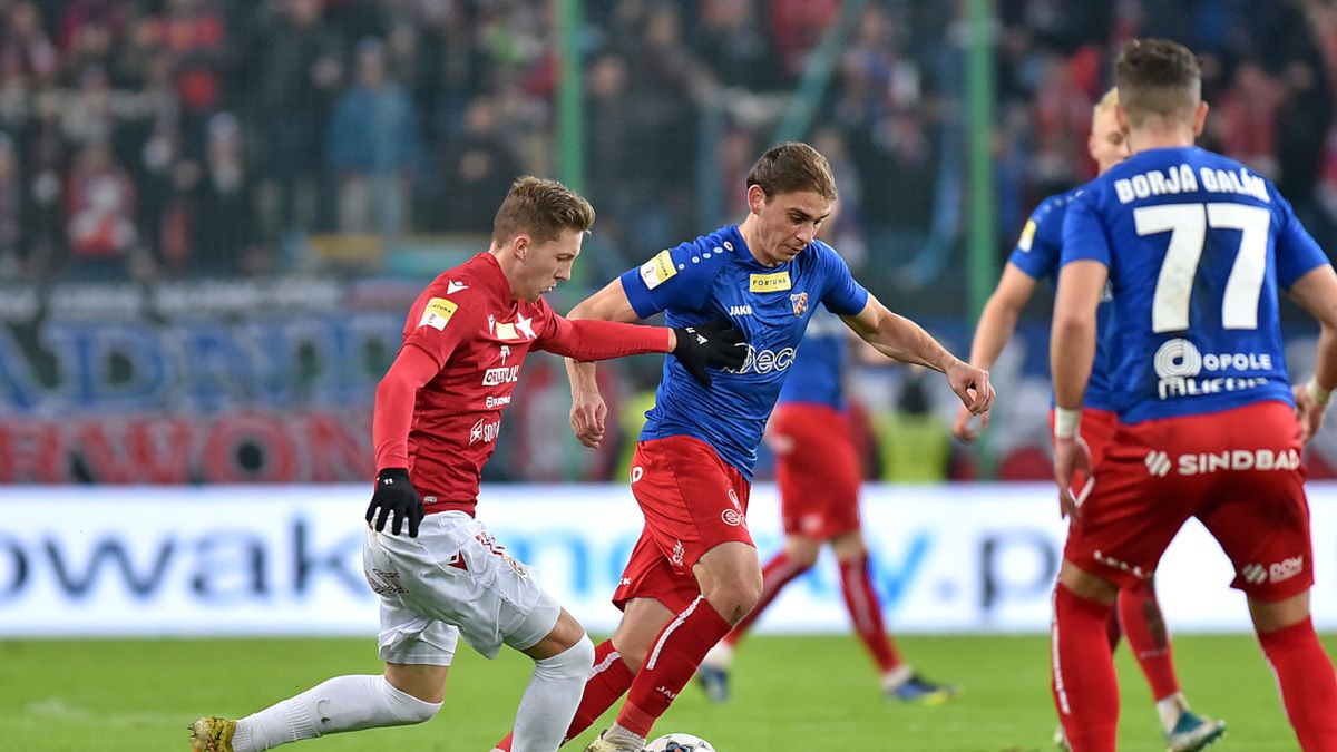 WP SportoweFakty / Krzysztof Porębski / Na zdjęciu: mecz Wisła Kraków - Odra Opole