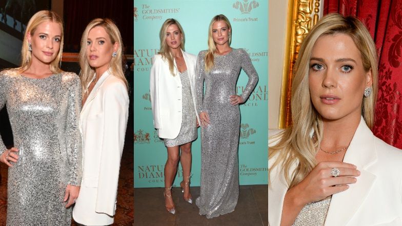 Lady Amelia Spencer i Lady Eliza Spencer podczas rozdania Lampartów 