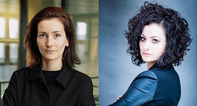 Joanna Kulig i Anna Lewandowska w Lensomai Communication