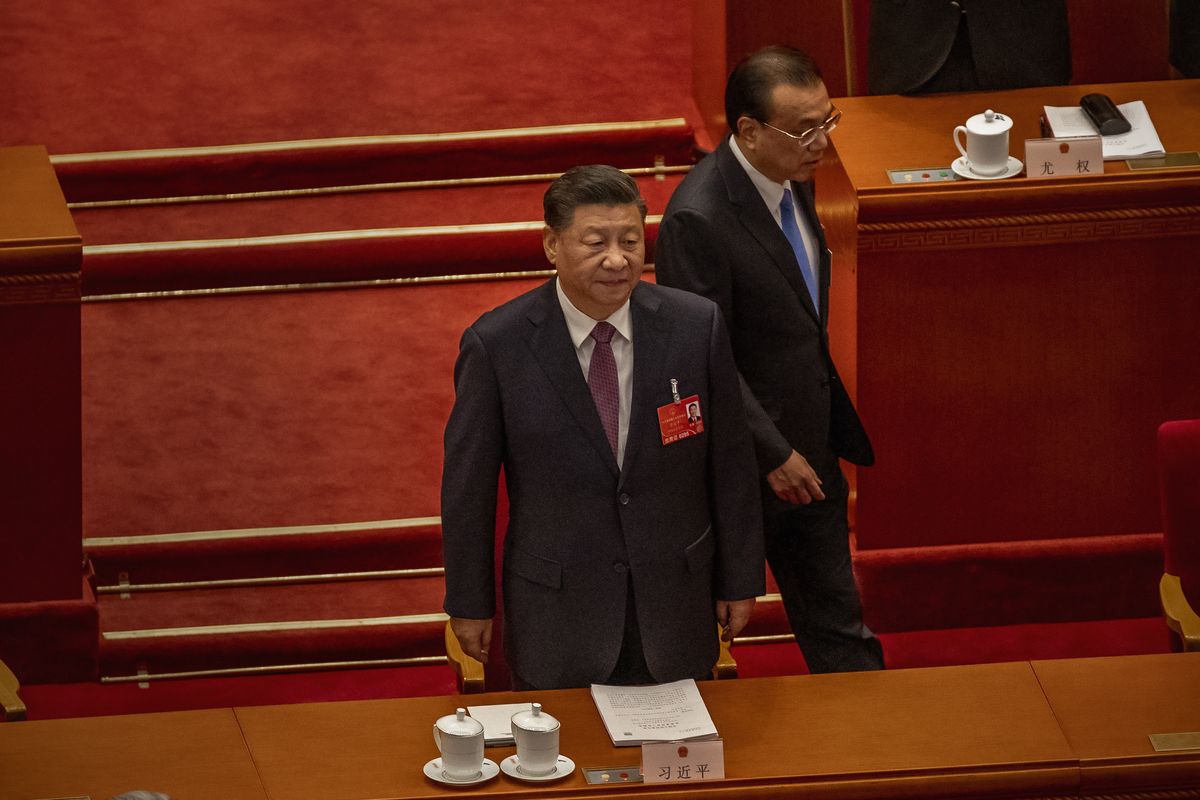 Prezydent Chin Xi Jinping i premier Chin Li Keqiang