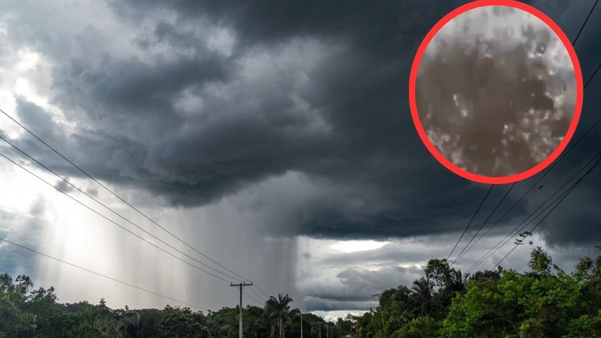 W Ameryce Południowej spadł czarny deszcz