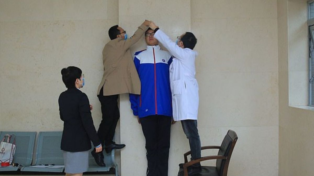 najwyższy nastolatek na świecie