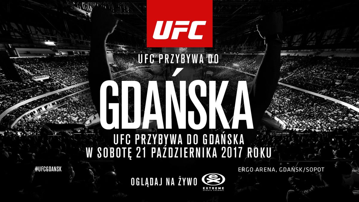 Zdjęcie okładkowe artykułu: Materiały prasowe /  / UFC zorganizowało drugą galę w Polsce