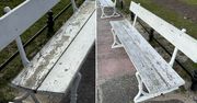 Sopot: Łuszcząca farba i popękane deski. Tak wyglądają ławki przy molo