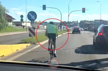 "Niespełniony mistrz kolarstwa". Szokujące wideo krąży w sieci