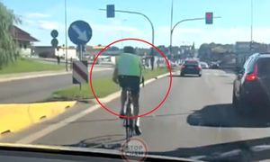 "Niespełniony mistrz kolarstwa". Szokujące wideo krąży w sieci