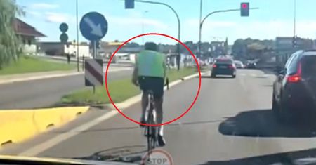 "Niespełniony mistrz kolarstwa". Szokujące wideo krąży w sieci