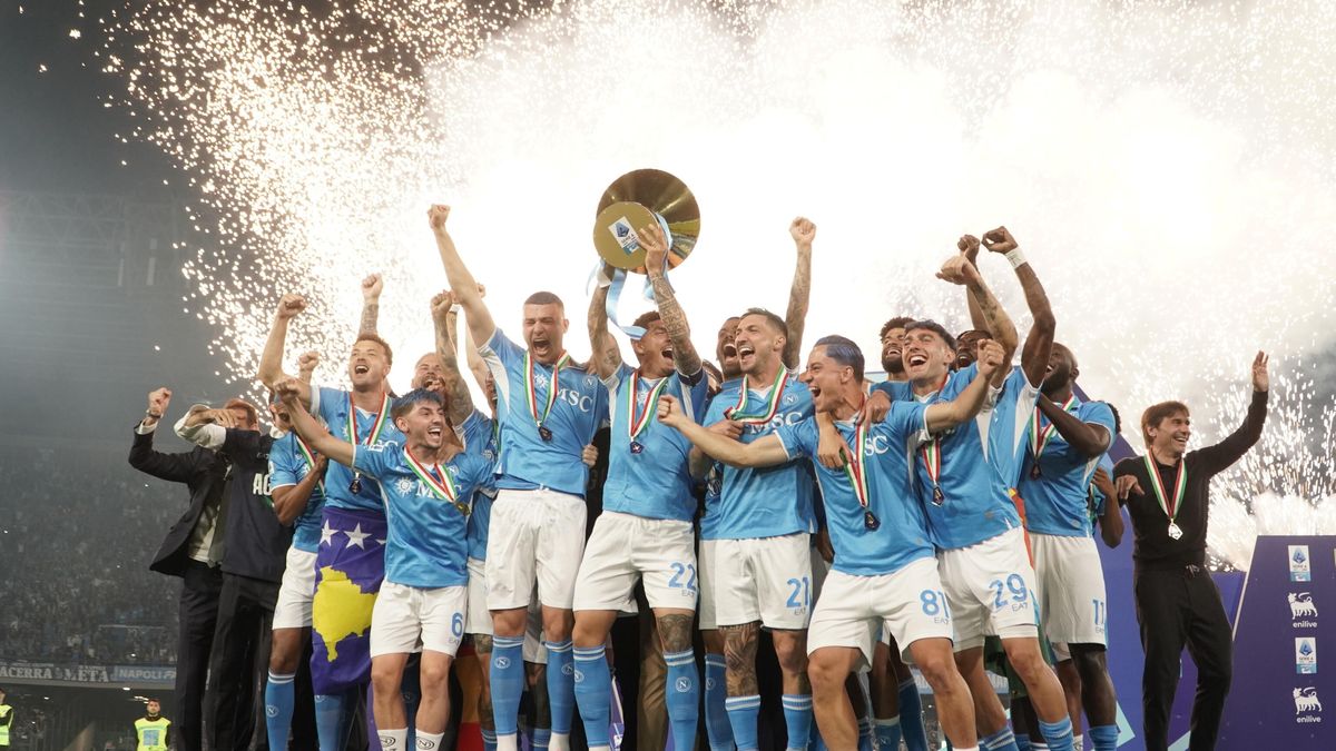 Napoli po raz czwarty z tytułem Mistrza Włoch
