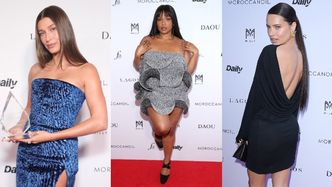 Celebrytki lansują się na modowej imprezie w LA: Hailey Bieber, odchudzona Lizzo, Adriana Lima