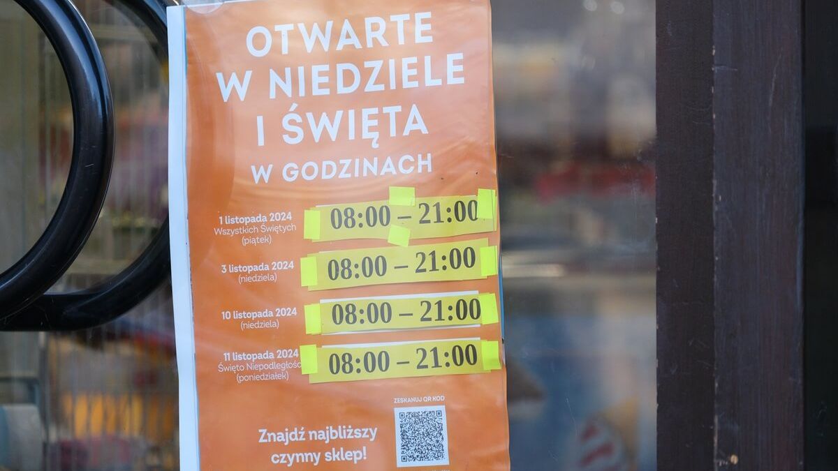 Sklep Żabka przy ul. Królewskiej w Lublinie 11 listopada będzie otwarty w godz. 8:00-21:00