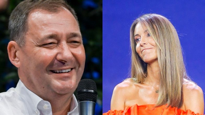 Synowie Małgorzaty Rozenek kibicują Jackowi Rozenkowi na premierze książki o udarze