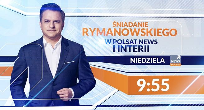 495 tys. widzów programu „Śniadanie Rymanowskiego w Polsat News i Interii”