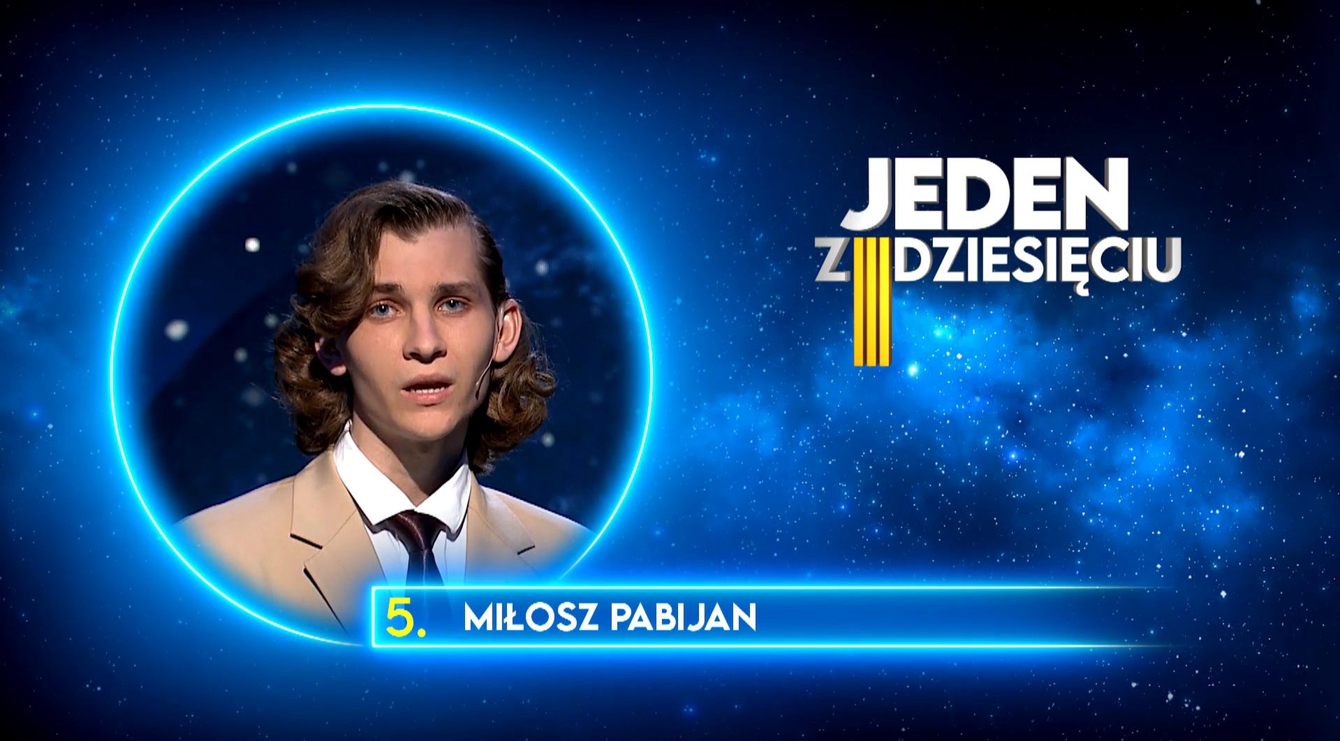 Miłosz Pabijan w "Jednym z dziesięciu"