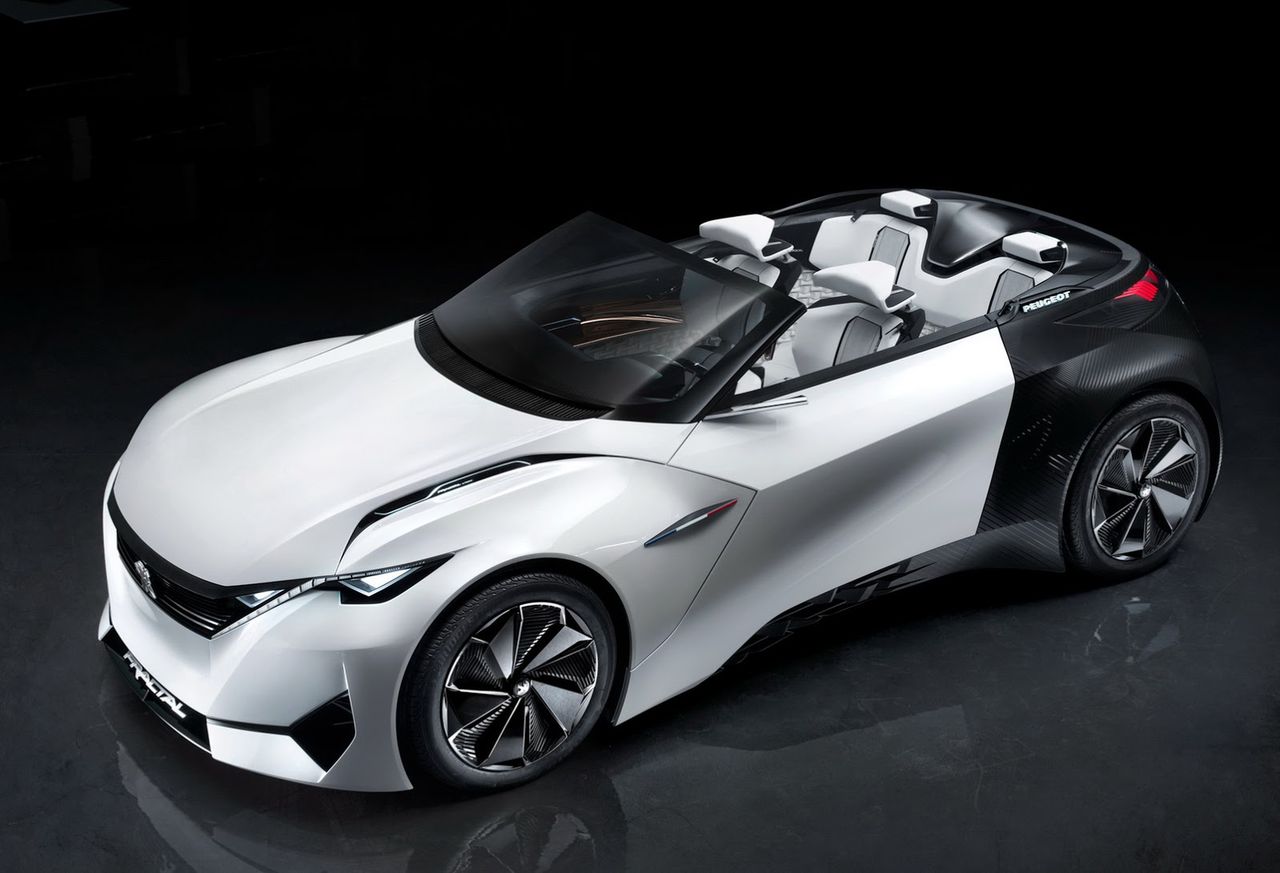 Peugeot Fractal (2015) - nowy koncepcyjny kabriolet z Francji