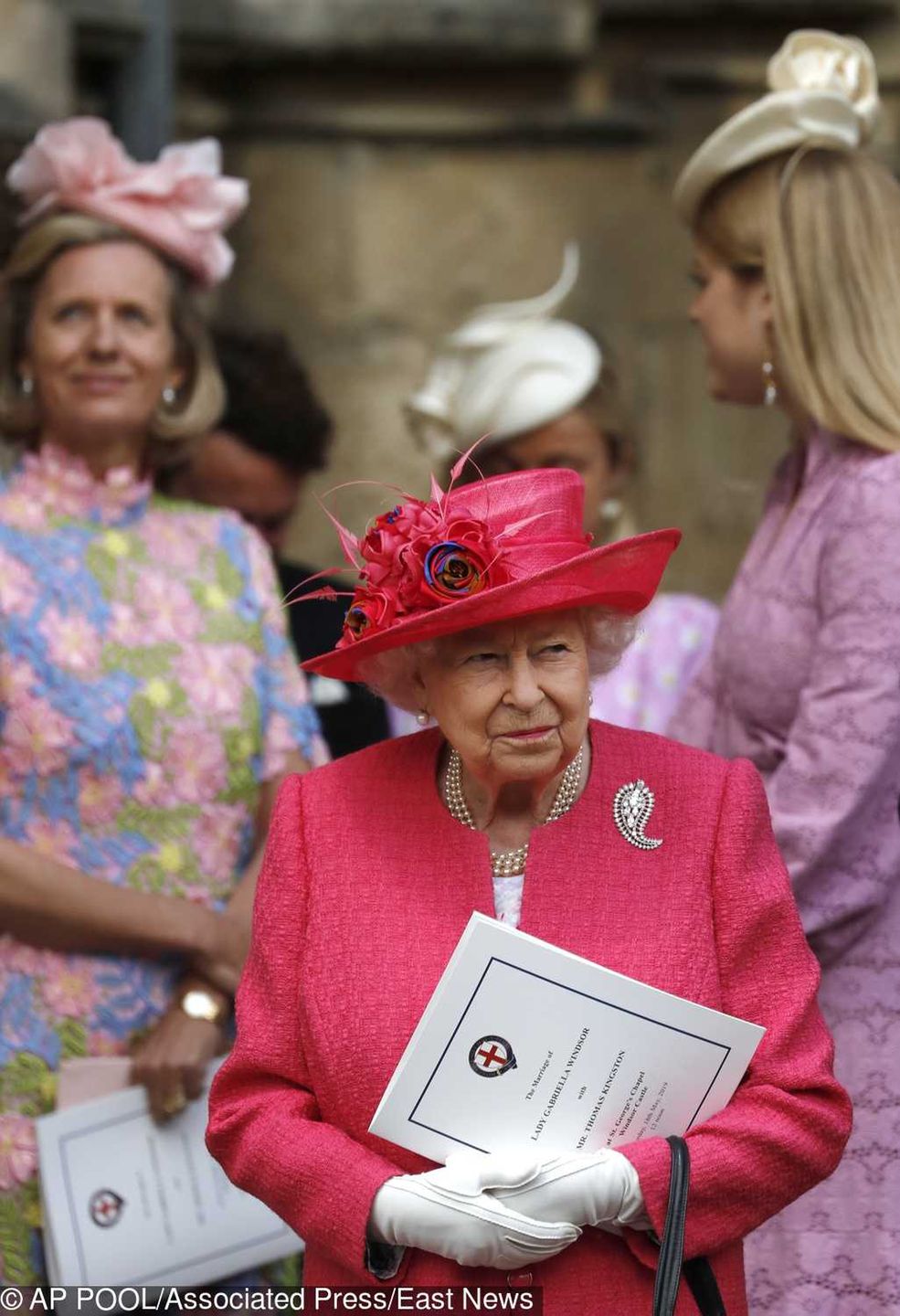 Królowa Elżbieta II – ślub Lady Gabrielli Windsor