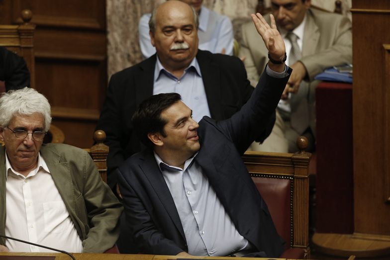 Na zdjęciu premier Grecji Aleksis Cipras