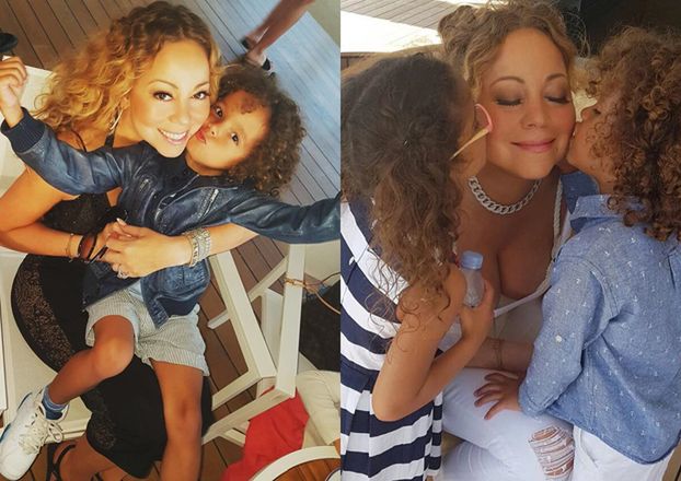 Mariah Carey chwali się dziećmi na Instagramie (FOTO)