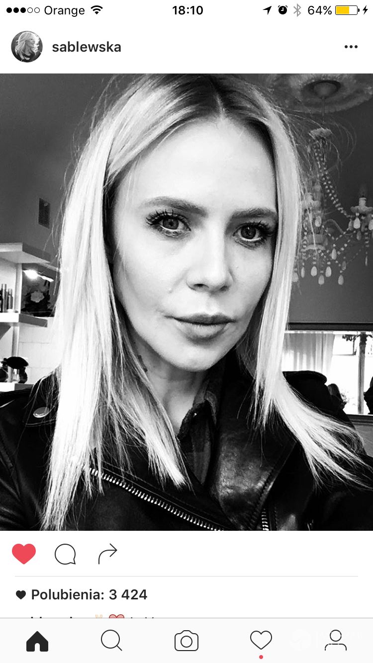 Maja Sablewska wspiera Czarny protest
