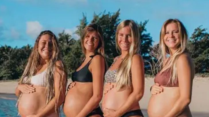 Cztery przyjaciółki zaszły w ciążę w tym samym czasie – dwukrotnie. "To nie było planowane!"