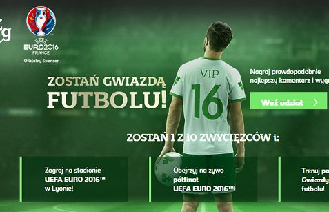 „Poczuj się jak gwiazda futbolu” w promocji Carlsberga na Euro 2016