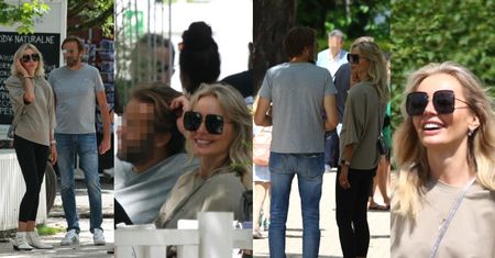 Szczęśliwa Agnieszka Woźniak-Starak wczasuje się z UKOCHANYM w Sopocie (ZDJĘCIA)