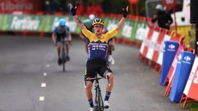 Kolarstwo. Vuelta a Espana 2020. Primoz Roglic wygrał pierwszy etap