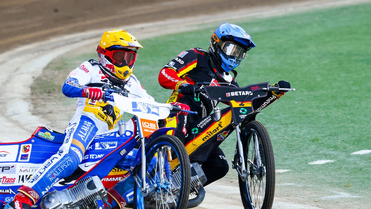 WP SportoweFakty / Katarzyna Łapczyńska / Na zdjęciu: Piotr Pawlicki (z lewej) i Gleb Czugunow