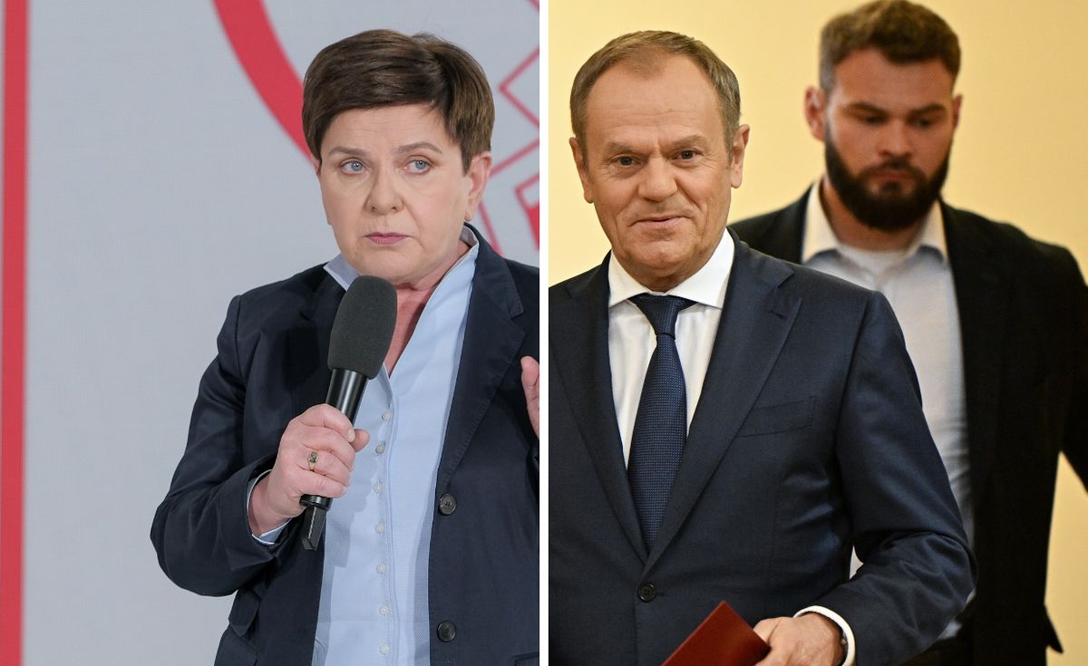 Beata Szydło kpi z Donalda Tuska