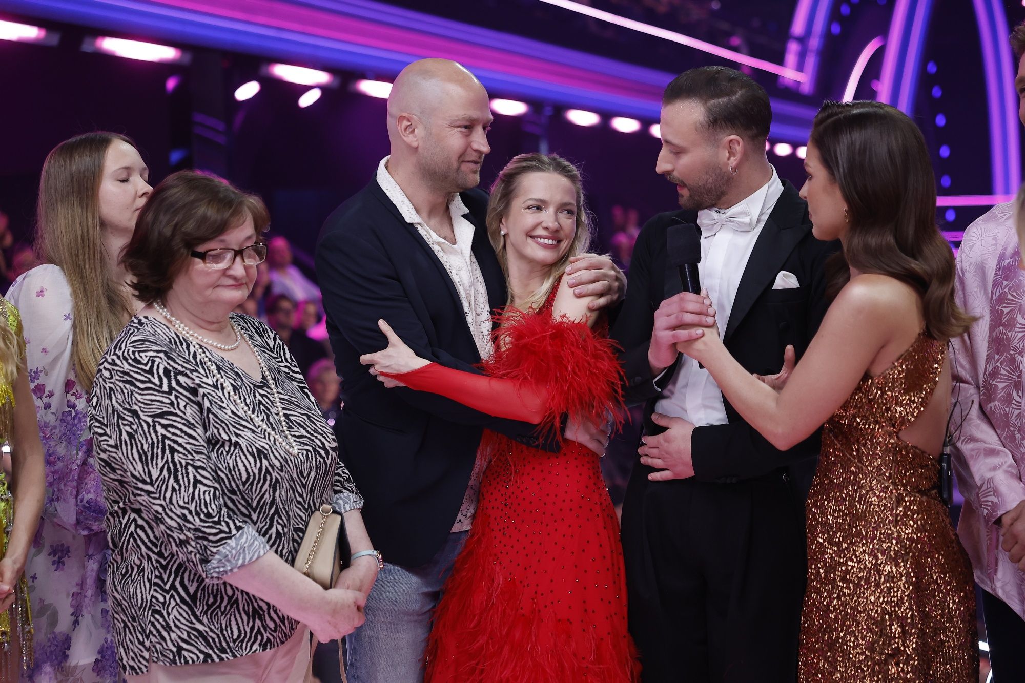 Paulina Gałązka z mężem i bliskimi w finale "Tańca z gwiazdami"