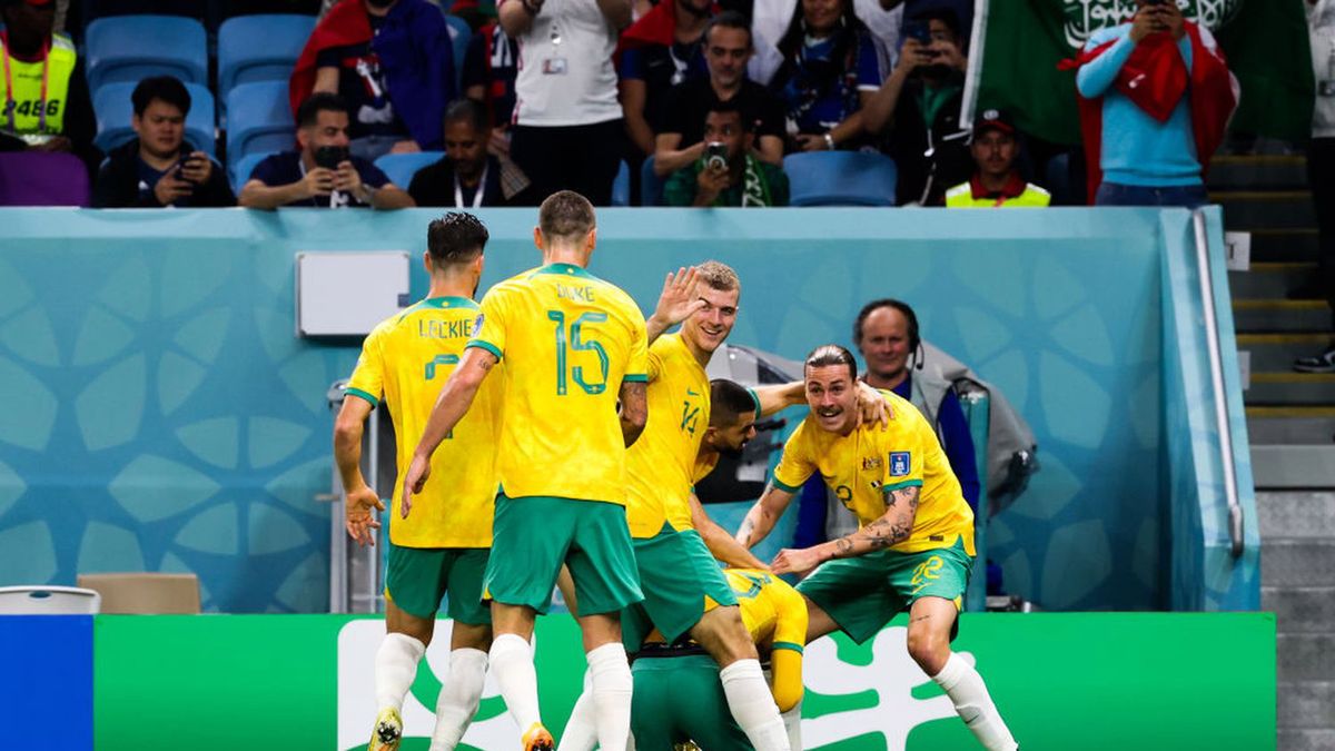 Getty Images / Wu Zhizhao / Radość reprezentacji Australii po strzelonej bramce