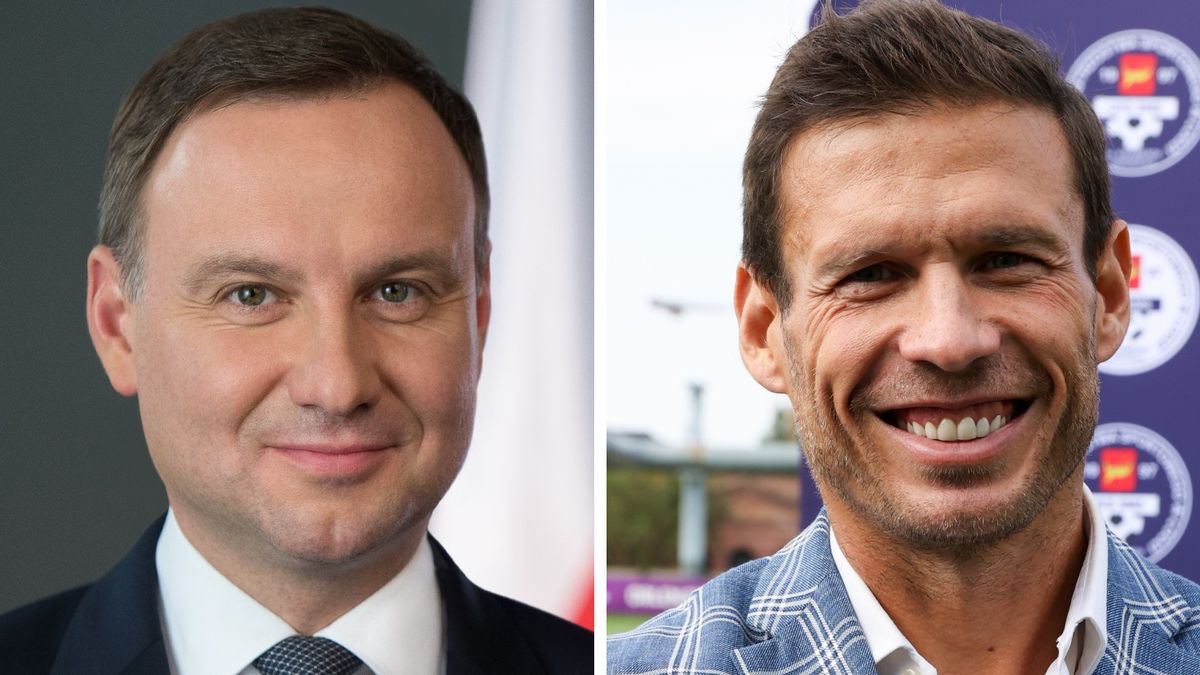 Materiały prasowe / Na zdjęciu: Andrzej Duda i Radosław Matusiak (fot. PAP/Marian Zubrzycki)