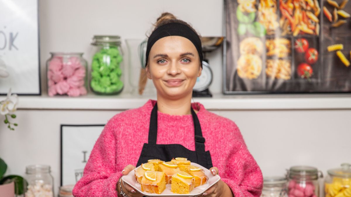 Pyszne ciasto z cytrynową nutką to jest to!