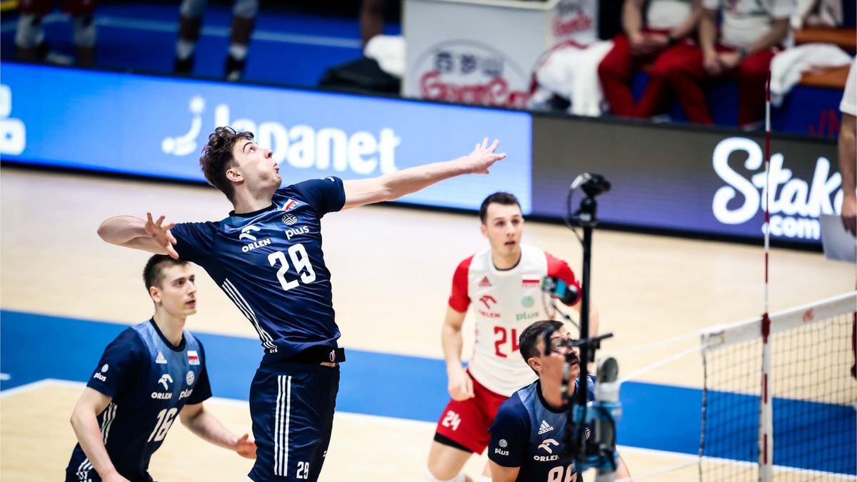 Zdjęcie okładkowe artykułu: Materiały prasowe / FIVB / Dawid Dulski, atakujący reprezentacji Polski siatkarzy