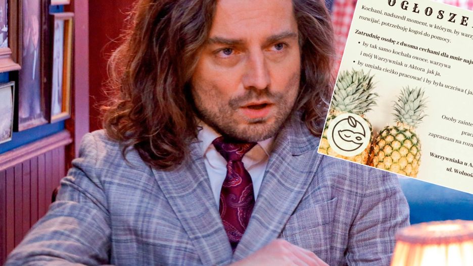 Marcin Rogacewicz szuka pracownika do Warzywniaka u Aktora