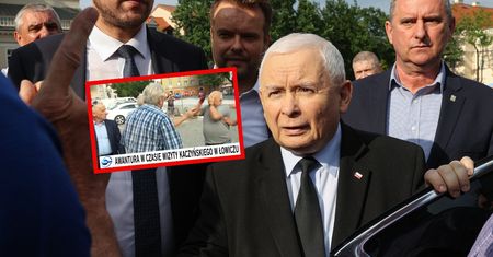 Bijatyka na spotkaniu z Kaczyńskim. Użyto gazu