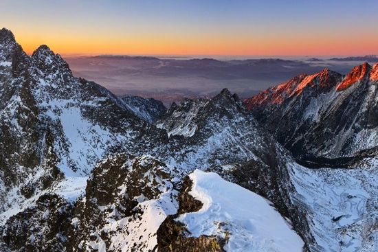 Tatry - typowo zimowe warunki turystyczne