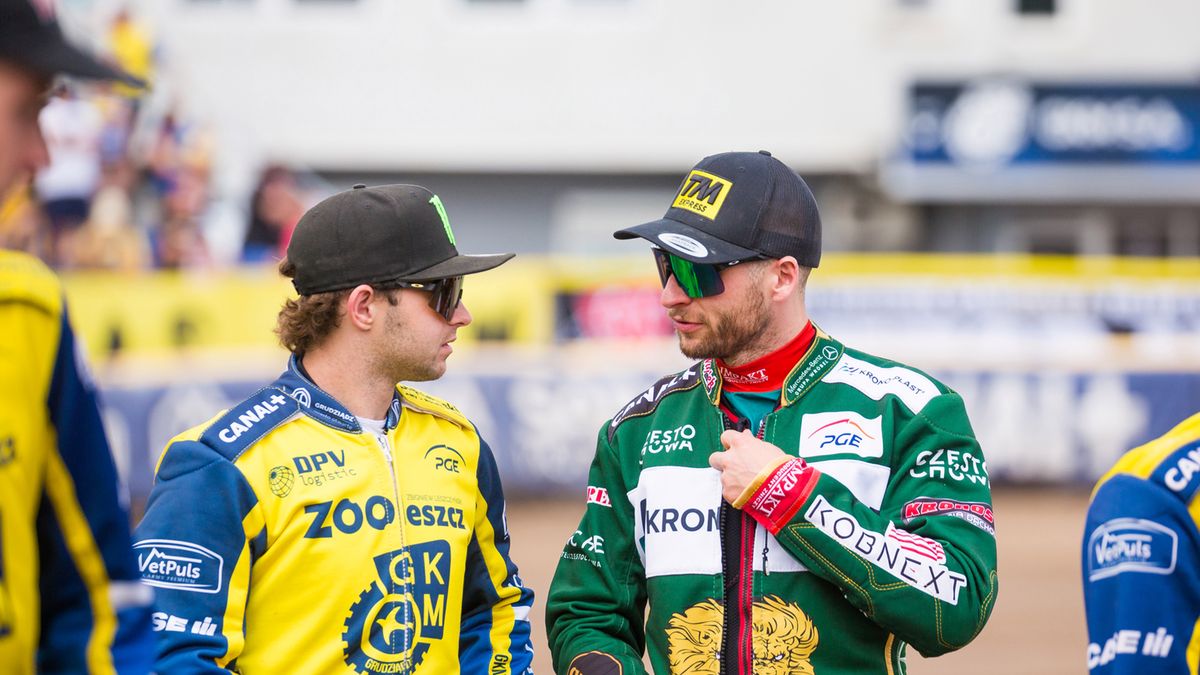 WP SportoweFakty / Krzysztof Konieczny / Na zdjęciu: Jaimon Lidsey i Kacper Woryna
