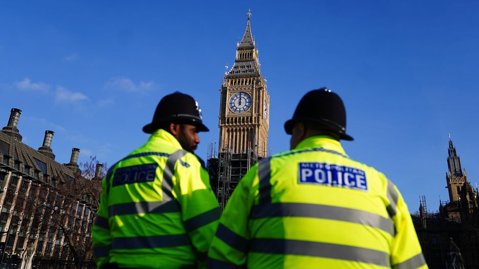 Policjanci w Londynie