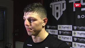 Patryk Szymański po Tymex Boxing Night 9 chce rewanżu z Robertem Talarkiem: Jestem od niego lepszy