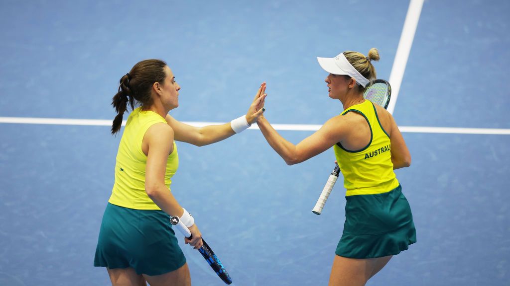 Getty Images / Fran Santiago / Na zdjęciu: Storm Hunter i Kimberly Birrell