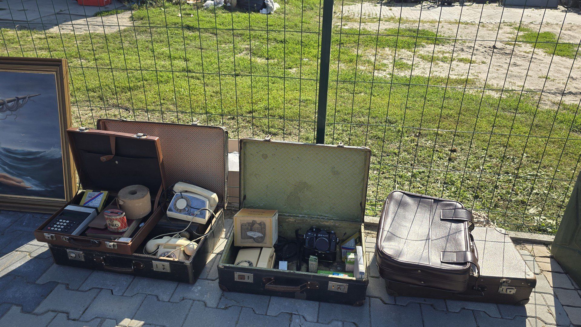 Targ staroci w Stawkach koło Aleksandrowa Kujawskiego