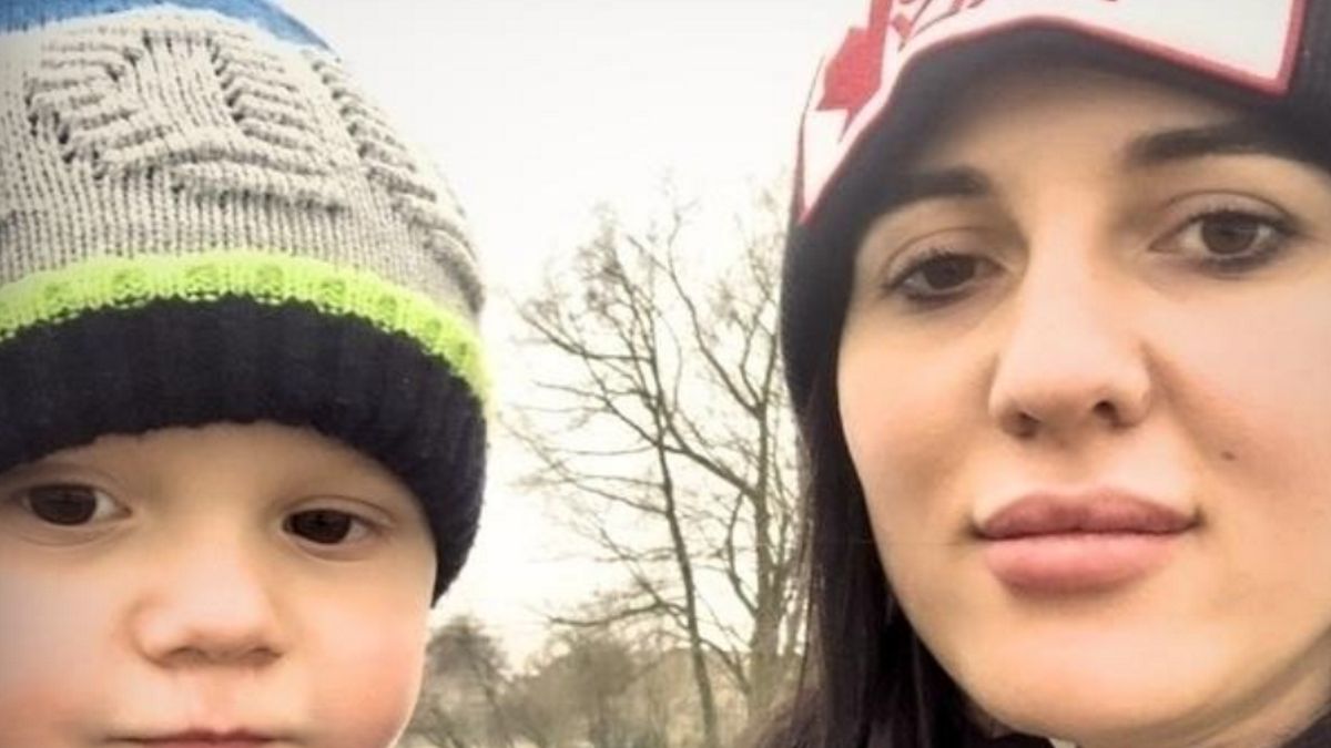 Marlena i synek Pablo